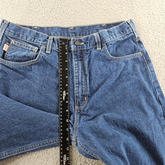 Carhartt FR Jeans Mens 36x32 Relaxed Fit Flame Resistant CAT 2 Workwear Pants - Picture 8 of 16